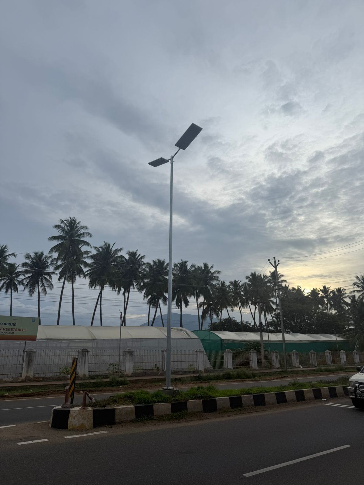 Solar High Mast Highways